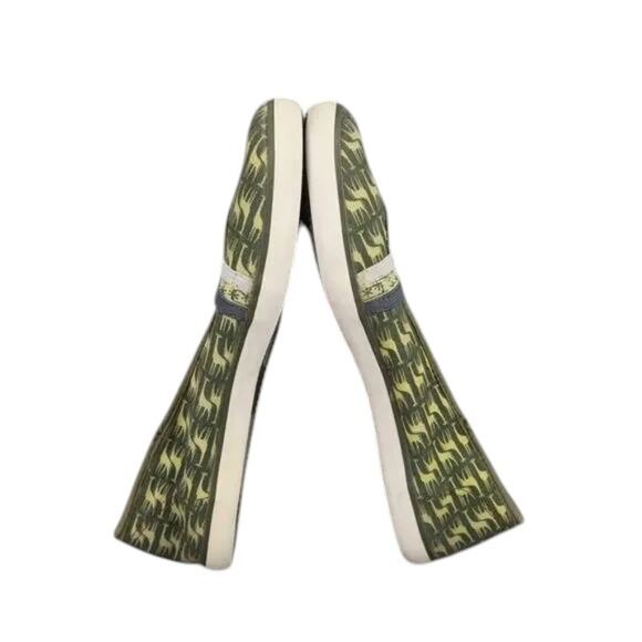 Keds Shoes Womens 8.5 Slip On Sneakers Casual Eleanor Giraffe Mary Jane Flats - Picture 10 of 13